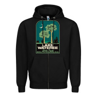 Black Trending Lake Wateree State Park Sc Vintage Travel Zipper Hoodie - SnappyArt