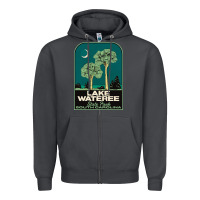 Smoke Trending Lake Wateree State Park Sc Vintage Travel Zipper Hoodie - SnappyArt