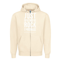 Sandshell Rockhounds gear gift Just one more rock funny rockhounding Zipper Hoodie - SnappyArt