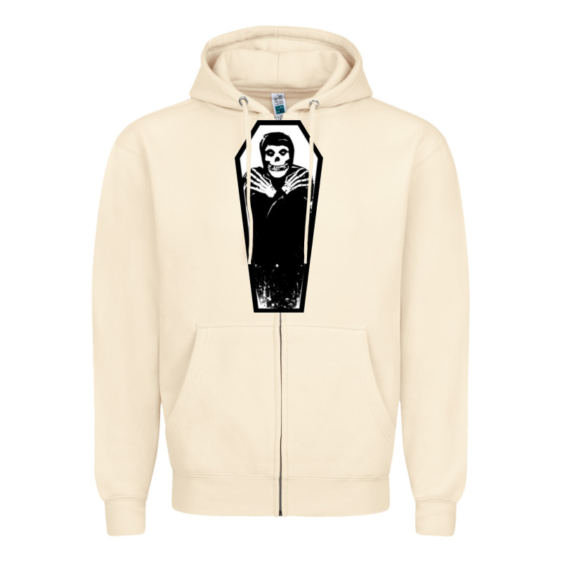The Crimson Ghost Zipper Hoodie by SnappyArt | Teevron