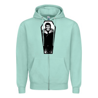 Seafoam the crimson ghost Zipper Hoodie - SnappyArt