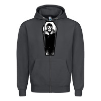 Smoke the crimson ghost Zipper Hoodie - SnappyArt