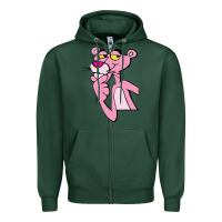 Pink Panther Zipper Hoodie | Teevron