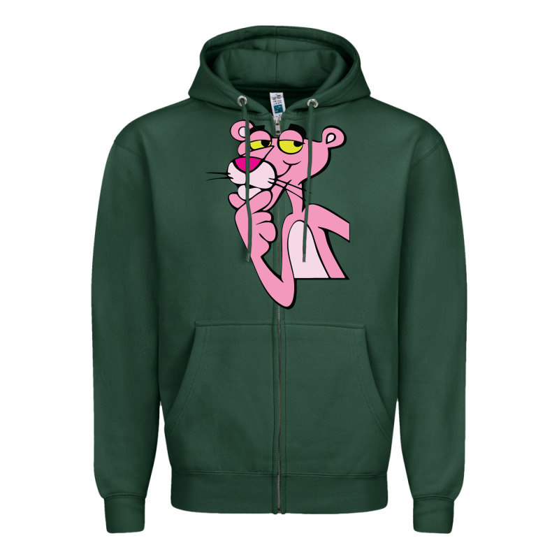 Pink Panther Zipper Hoodie by SnappyArt | Teevron