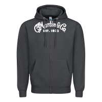Smoke martin est 1983 Zipper Hoodie - SnappyArt