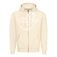 Sandshell shocker hand Zipper Hoodie - SnappyArt