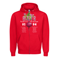 Red The Beets Killer Tofu World Tour for friend Zipper Hoodie - SnappyArt