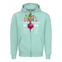 Seafoam The Beets Killer Tofu World Tour for friend Zipper Hoodie - SnappyArt