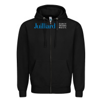 Black juilliard school dance drama music Zipper Hoodie - FloraArt