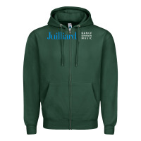 Sports Green juilliard school dance drama music Zipper Hoodie - FloraArt