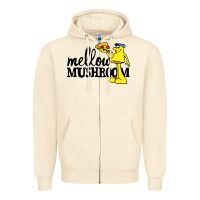 Sandshell mellow mushroom restaurant Zipper Hoodie - FloraArt