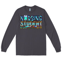 Smoke Nursing Student No Sleep No Money No Life Long Sleeve Tee - CowhideDigitalArt