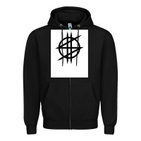 Black Synyster Gates Zipper Hoodie - FloraArt