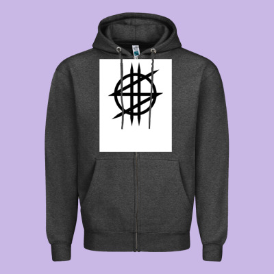 Synyster Gates Zipper Hoodie Designed By Floraart