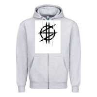 Heather Grey Synyster Gates Zipper Hoodie - FloraArt