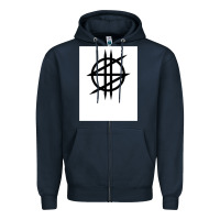 Navy Synyster Gates Zipper Hoodie - FloraArt