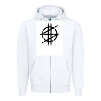White Synyster Gates Zipper Hoodie - FloraArt