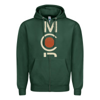 Sports Green Vintage MCRN Uniform Zipper Hoodie - FloraArt
