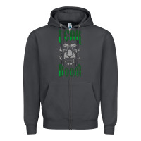 Smoke Fear Doom Zipper Hoodie - FloraArt