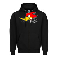 Black mr horsepower clay smith cams cigar smoking woodpecker shirt for man f Zipper Hoodie - FloraArt