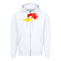 White mr horsepower clay smith cams cigar smoking woodpecker shirt for man f Zipper Hoodie - FloraArt