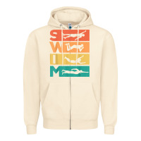 Sandshell retro vintage swimming gift for swimmers t shirt Zipper Hoodie - FloraArt
