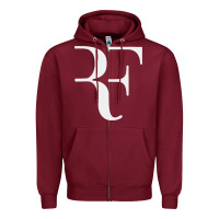 Roger Federer Zipper Hoodie | Teevron