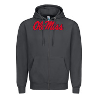 Smoke ole miss Zipper Hoodie - FloraArt