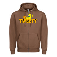 Chestnut tweety Zipper Hoodie - FloraArt
