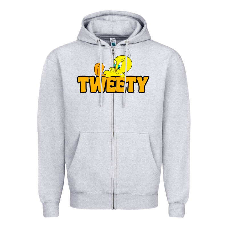 Tweety Zipper Hoodie by FloraArt | Teevron