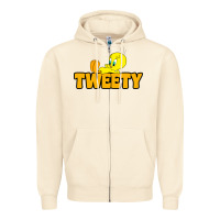 Sandshell tweety Zipper Hoodie - FloraArt