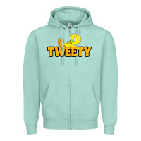 Seafoam tweety Zipper Hoodie - FloraArt