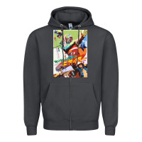 Smoke KIKAIDA POSTER Zipper Hoodie - FloraArt