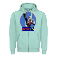 Seafoam KAMEN RIDER V3 PUNCH Zipper Hoodie - FloraArt