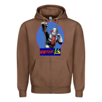 Chestnut KAMEN RIDER V3 PUNCH Zipper Hoodie - FloraArt