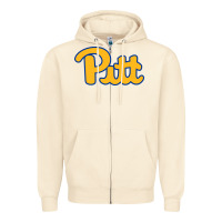 Sandshell Pitt Panthers Zipper Hoodie - FloraArt
