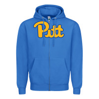 True Royal Pitt Panthers Zipper Hoodie - FloraArt