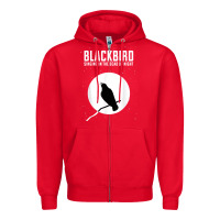 Red blackbird singing in the dead of night t shirt Zipper Hoodie - FloraArt