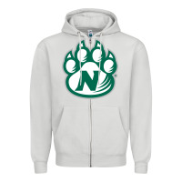 Dove Grey northwest missouri state bearcats Zipper Hoodie - FloraArt