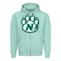 Seafoam northwest missouri state bearcats Zipper Hoodie - FloraArt