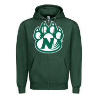 Sports Green northwest missouri state bearcats Zipper Hoodie - FloraArt