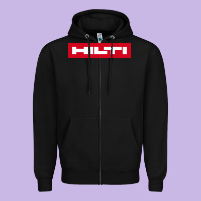 Hilti Zipper Hoodie Designed By Floraart