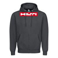 Smoke hilti Zipper Hoodie - FloraArt