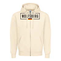 Sandshell wolfsburg deutschland germany german flag Zipper Hoodie - FloraArt