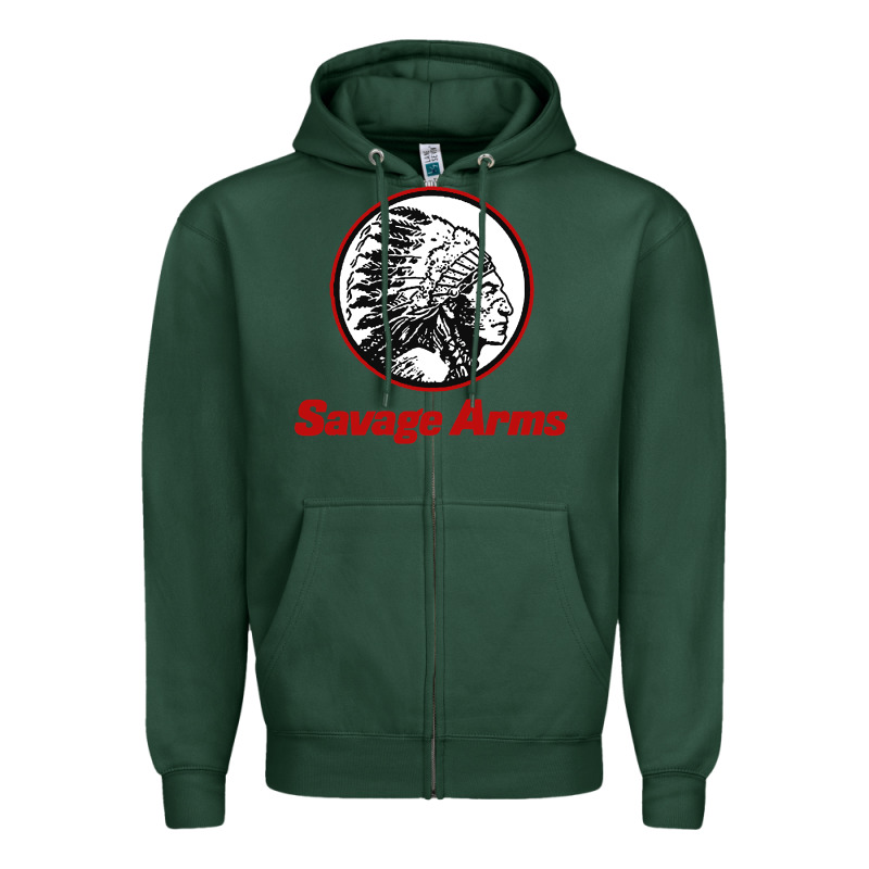 Savage Arms Zipper Hoodie by FloraArt | Teevron