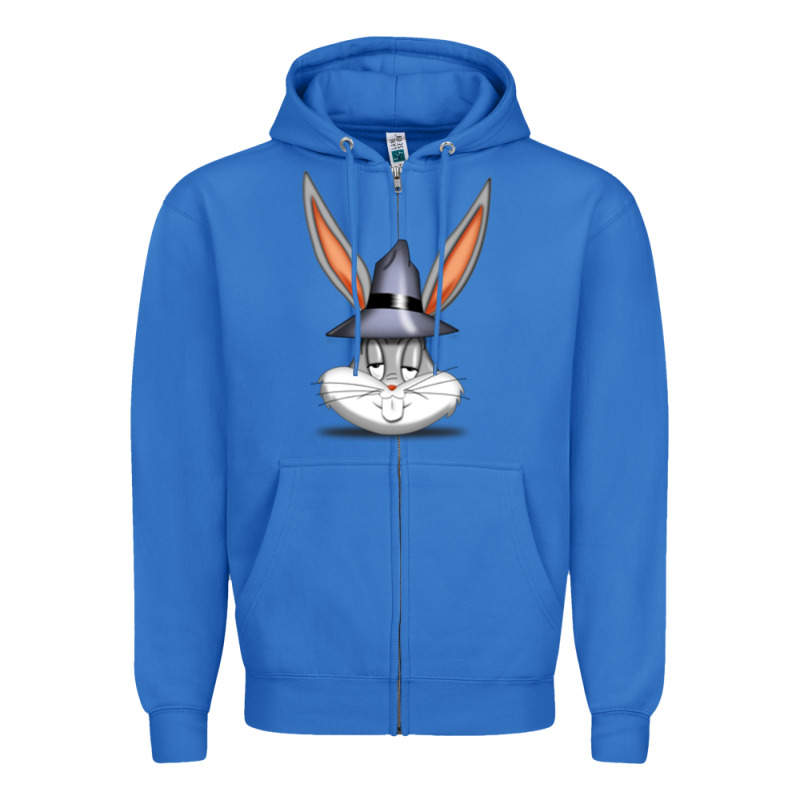 Bugs Bunny Zipper Hoodie by FloraArt | Teevron