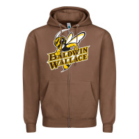 Chestnut Baldwin wallace university yellowjackets Zipper Hoodie - FloraArt