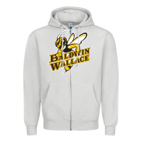 Dove Grey Baldwin wallace university yellowjackets Zipper Hoodie - FloraArt