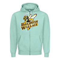 Seafoam Baldwin wallace university yellowjackets Zipper Hoodie - FloraArt