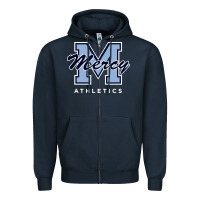 Navy mercy high school (burlingame, california) Zipper Hoodie - FloraArt